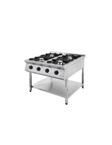 Cocina a Gas Eutron 9345 4 Fuegos con Bancada | Hostelería Negocio