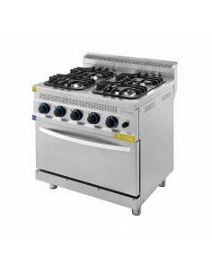 Cocina Gas 4 Fuegos con Horno Serie 700 TC.7KG800 | Hostelería Negocios