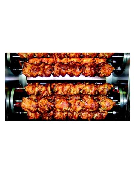 Asador de Pollos Gas MCM MR 8 Espadas 48 Pollos | Hostelería Negocios
