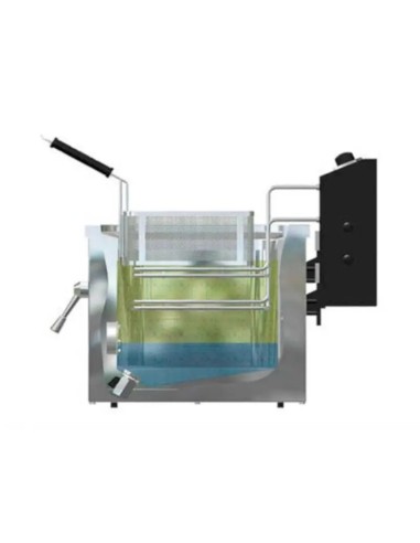Freidora Agua y Aceite Jemi N7 7 Litros 3,5 kW | Hostelería Negocios