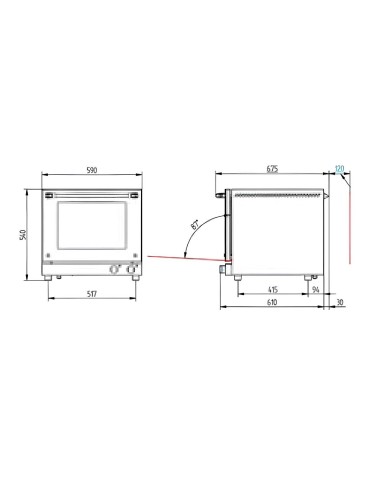Horno Panadería HP-443 EDENOX|Hosteleria Negocios