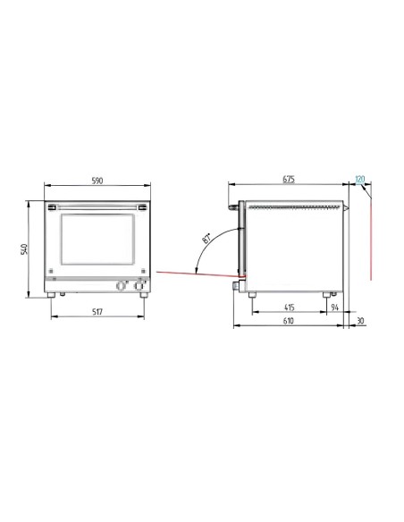 Horno Panadería HP-443 EDENOX|Hosteleria Negocios