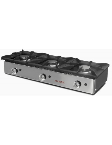 Cocina Gas 3 Fuegos CG3F Profesional | Hostelería Negocios