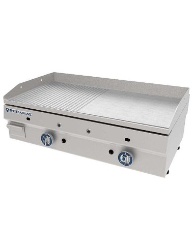 Plancha Gas Repagas Smart Line Serie 550 PG Mixta | Hostelería Negocios