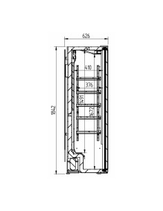 Armario Expositor de Vino Infrico EVV90 | Hostelería Negocios 2