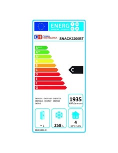 Mesa de Congelación SNACK3200BT Serie 600 | Hostelería Negocios 2