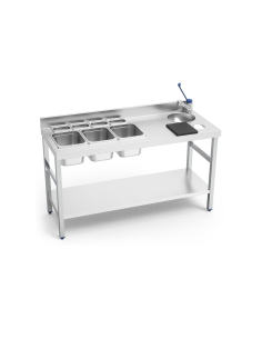 Mesa Barman con Grifo y Cubetas Fricosmos | Hostelería Negocios 2