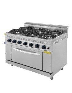 Cocina a Gas con Horno Eutron TC.7KG120 Serie 700 | Hostelería Negocios