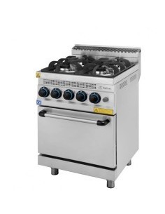 Cocina a Gas con Horno Eutron Turhan Serie 630 | Hostelería Negocios