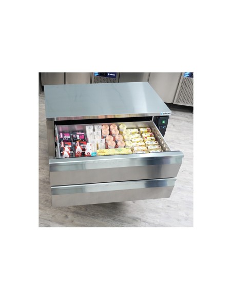 Mesa Refrigerada con Cajones Edenox Flexdrawer |Hostelería Negocios