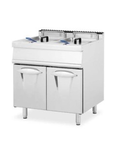 Freidora a Gas 28+28 L con Mueble HNF28+28 GJ | Hostelería Negocios