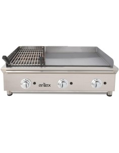 Fry Top con Barbacoa a Gas Arilex 100FRYGRBN | Hostelería Negocios