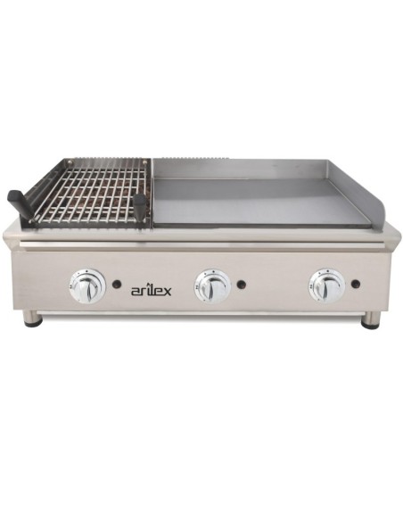 Fry Top con Barbacoa a Gas Arilex 100FRYGRBN | Hostelería Negocios