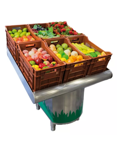 Mostrador de Frutería con Soportes Fricosmos | Hostelería Negocios