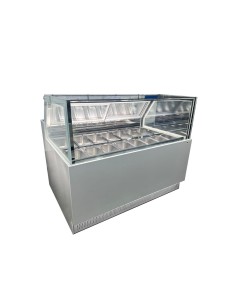 Vitrina Expositora Helados 10 Cubetas Eutron ESK-QC120 | Hostelería Negocios
