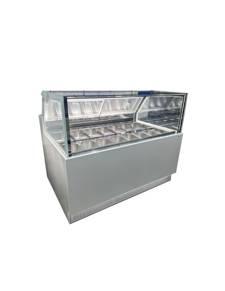 Vitrina Expositora Helados 10 Cubetas Eutron ESK-QC120 | Hostelería Negocios