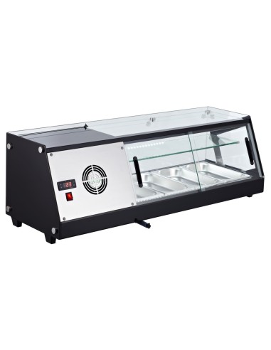 Vitrina Refrigerada de Tapas Eutron VRC-4 | Hostelería Negocios