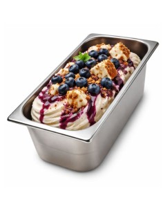Cubeta Helados Acero Inoxidable Eutron 360x165 mm | Hostelería Negocios