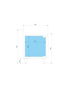 Mesa De Congelación Serie 700 IM702PN INFRICO|Hosteleria negocios 2