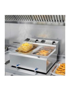 Freidora Eléctrica 10+10 Litros  F10L10LARS HR Fainca|Hosteleria Negocios 2