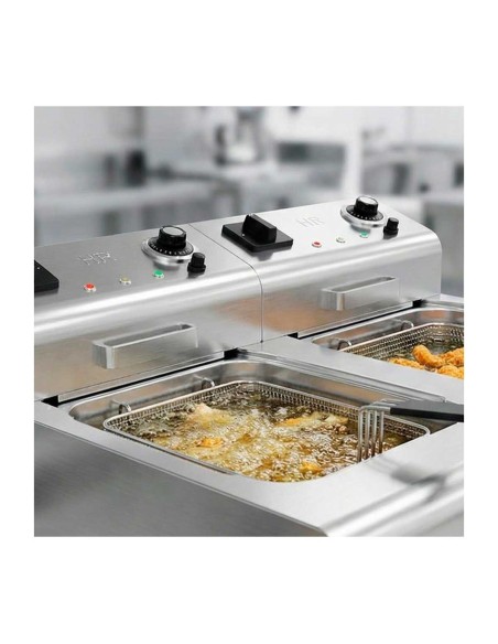 Freidora Eléctrica 10+10 Litros  F10L10LARS HR Fainca|Hosteleria Negocios