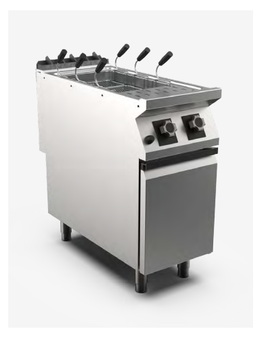 Cocedor de Pasta Gas 1 Cuba 42 L Acero Mareno | Hostelería Negocios