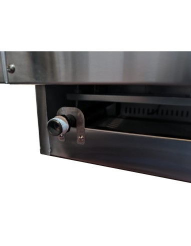 Plancha Gas Cromo Duro Eutron 1557 Serie 600 | Hostelería Negocios