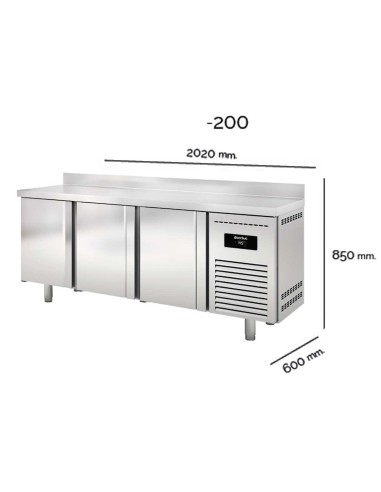 Mesa de Congelación Docriluc Radiant MBC | Hostelería Negocios
