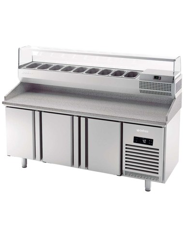 Mesa Preparación Pizza Infrico Serie 700 GN 1/1 | Hostelería Negocios