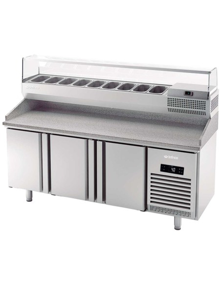 Mesa Preparación Pizza Infrico Serie 700 GN 1/1 | Hostelería Negocios