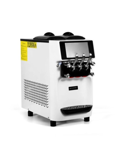 Máquina Helado Soft 3 Sabores Dynasteel DLSICM3 | Hostelería Negocios
