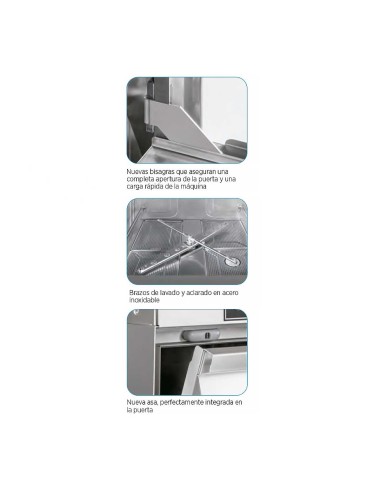 Lavavajillas Profesional Analogic Series AFG S1 Edenox | Hostelería Negocios