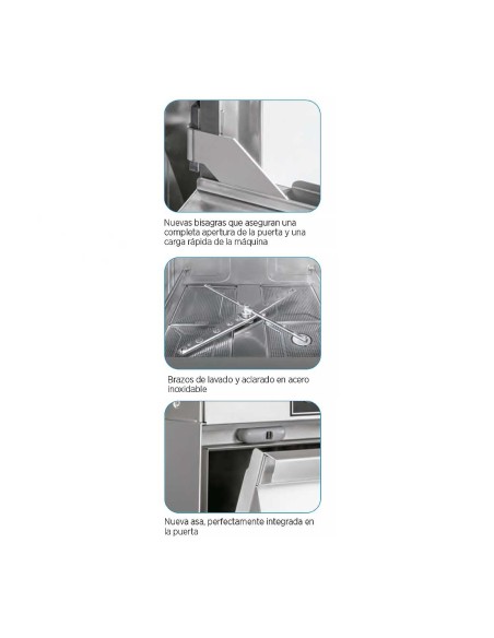 Lavavajillas Profesional Analogic Series AFG S1 Edenox | Hostelería Negocios