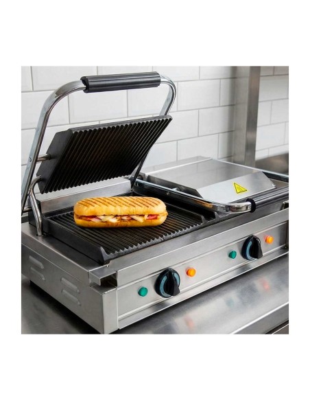 Plancha Grill Piastra Panini Doble Romagsa | Hosteleria Negocios