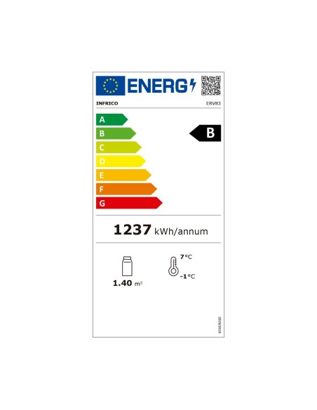 Expositor Vertical Refrigerado Infrico ERV 83 | Hostelería Negocios