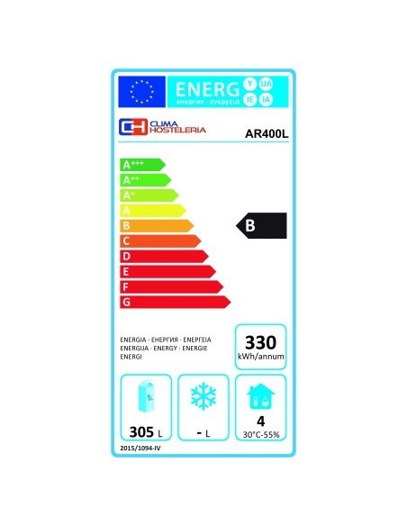 Armario refrigerado 400 L AR400L |Hosteleria negocios