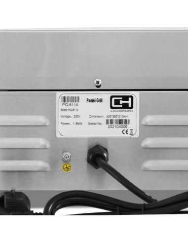 Grill Eléctrico Pequeño PG-811 |Hosteleria negocios
