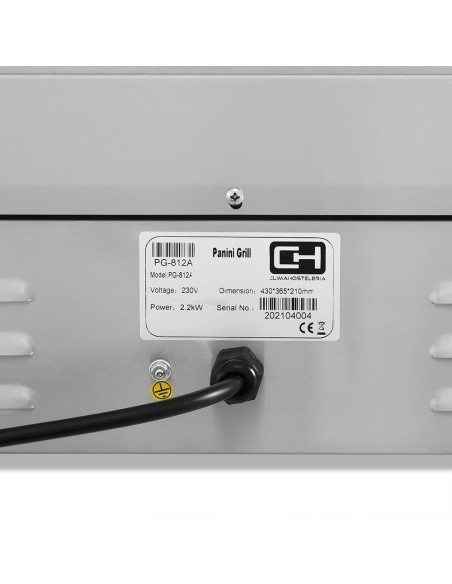 Grill Eléctrico Grande PG-812|Hosteleria negocios