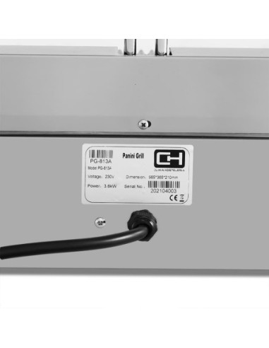 Grill Eléctrico Doble PG-813|Hosteleria negocios