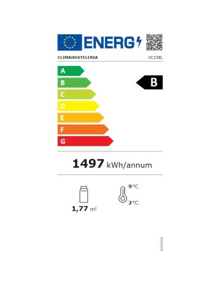 Expositor Refrigerado XC238L-B|Hosteleria Negocios