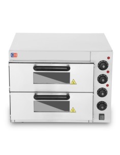 Horno Eléctrico para Pizza EP-2ST 2 x 40 cm | Hostelería Negocios