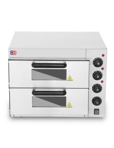 Horno Eléctrico para Pizza EP-2ST 2 x 40 cm | Hostelería Negocios