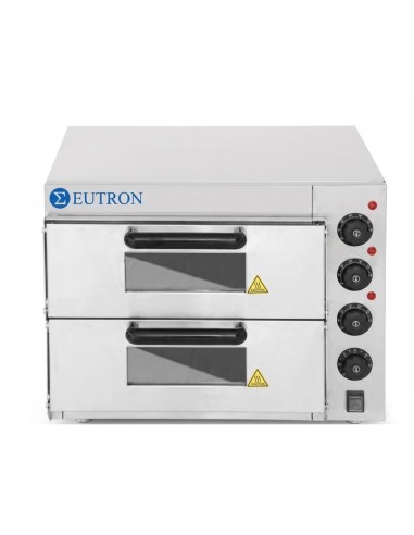 Horno Eléctrico de Pizzas Doble Eutron EP-2ST 2 x 35 cm | Hostelería Negocios