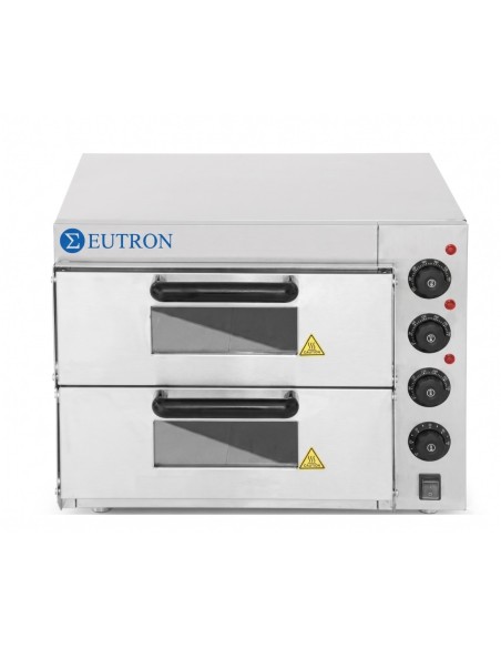 Horno Eléctrico de Pizzas Doble Eutron EP-2ST 2 x 35 cm | Hostelería Negocios
