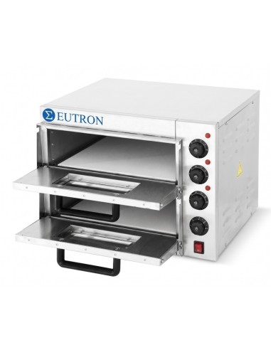 Horno Eléctrico de Pizzas Doble Eutron EP-2ST 2 x 35 cm | Hostelería Negocios