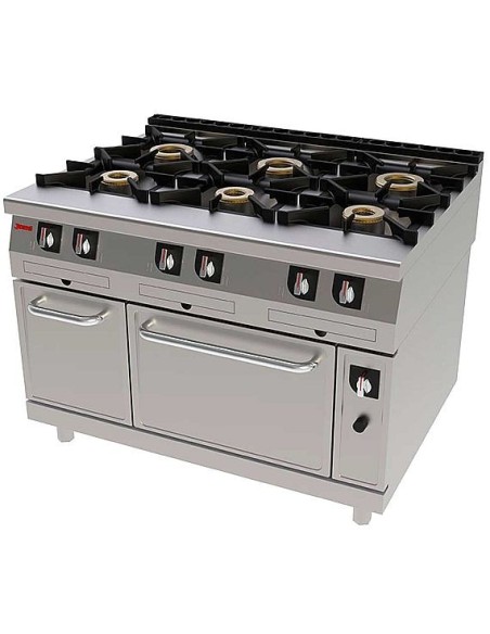 Cocina a Gas con Horno Jemi 611 Serie 900 EV | Hostelería Negocios