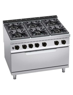 Cocina a Gas con Horno Maxi Bertos Maxima 900 | Hostelería Negocios