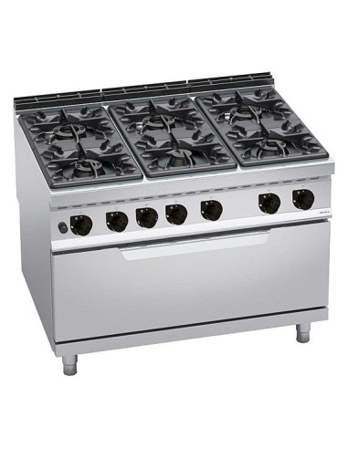 Cocina a Gas con Horno Maxi Bertos Maxima 900 | Hostelería Negocios