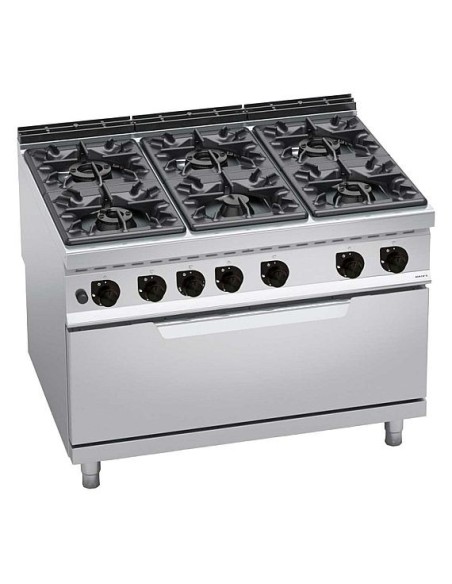 Cocina a Gas con Horno Maxi Bertos Maxima 900 | Hostelería Negocios