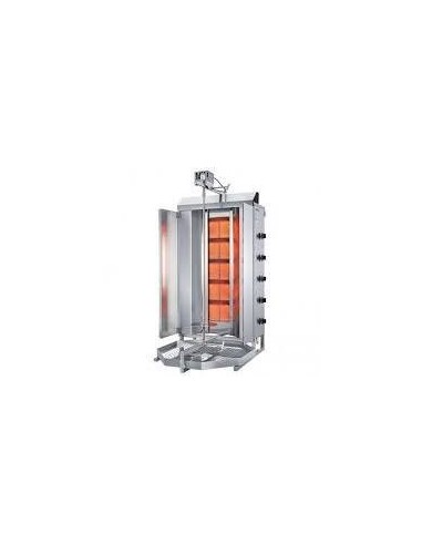 Asador de Kebab a Gas Potis GD5/S | Hostelería Negocios